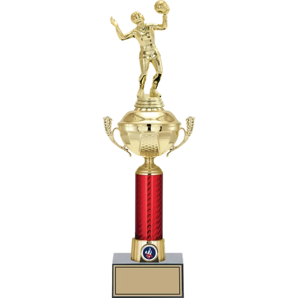 ODAK KUPA - Figürlü Kupalar - Voleybol Kadın Figürlü Kupalar FG-054 B - 44 cm ürün görseli 1