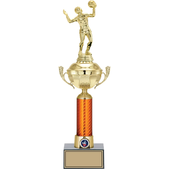 ODAK KUPA - Figürlü Kupalar - Voleybol Kadın Figürlü Kupalar FG-056 B - 44 cm ürün görseli 1