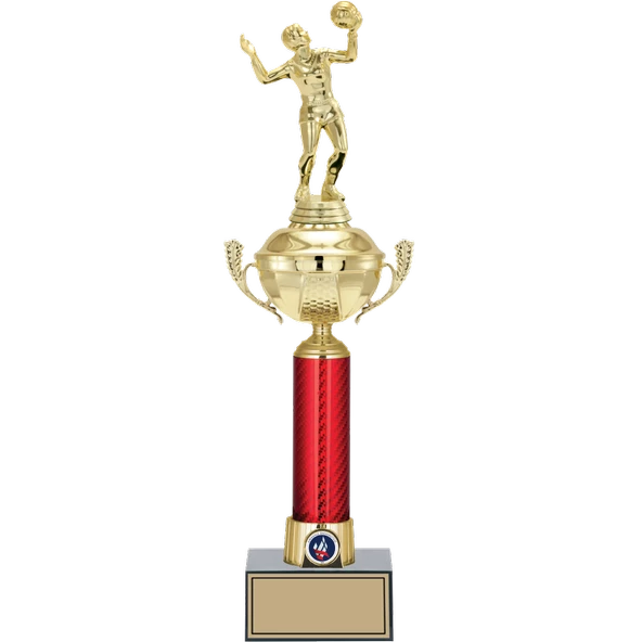 ODAK KUPA - Figürlü Kupalar - Voleybol Kadın Figürlü Kupalar FG-054 A - 46 cm ürün görseli 1