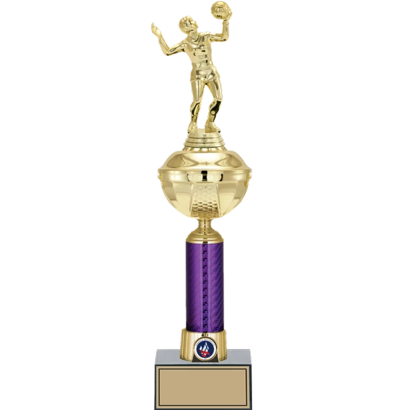 ODAK KUPA - Figürlü Kupalar - Voleybol Kadın Figürlü Kupalar FG-059 B - 44 cm ürün görseli 1