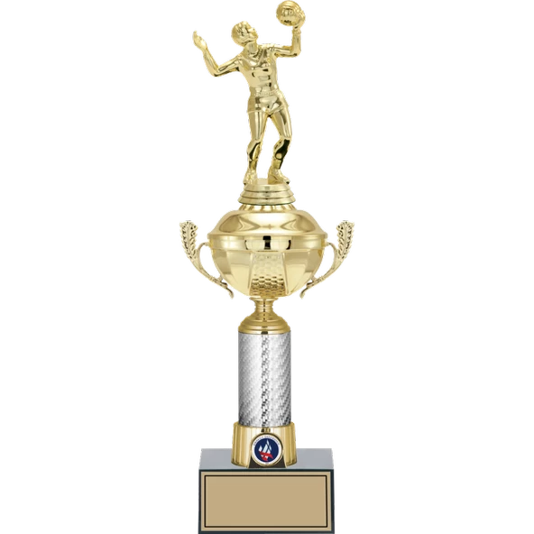 ODAK KUPA - Figürlü Kupalar - Voleybol Kadın Figürlü Kupalar FG-058 C - 41 cm ürün görseli 1