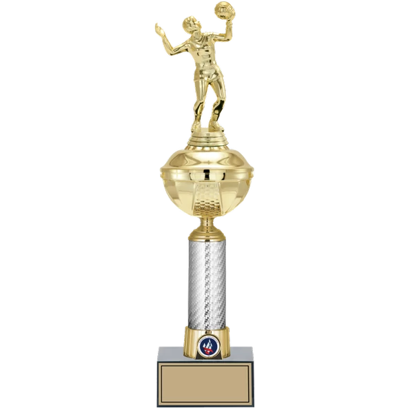 ODAK KUPA - Figürlü Kupalar - Voleybol Kadın Figürlü Kupalar FG-057 B - 44 cm ürün görseli 1