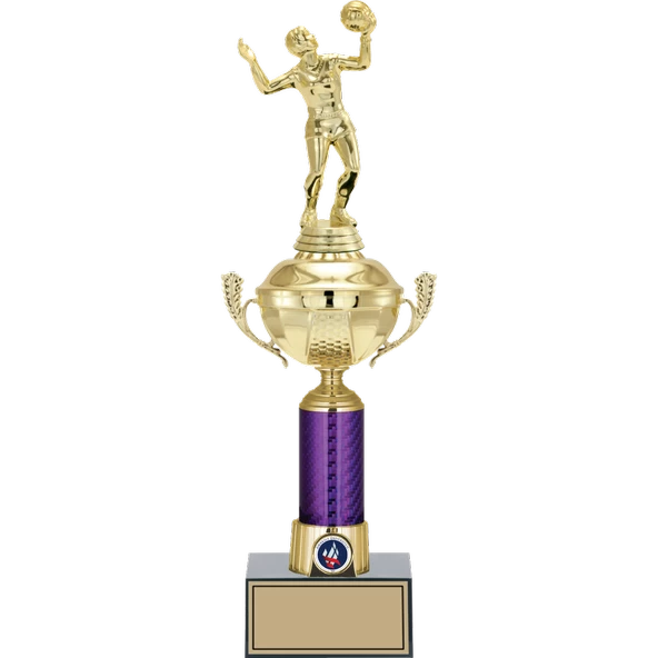 ODAK KUPA - Figürlü Kupalar - Voleybol Kadın Figürlü Kupalar FG-060 C - 41 cm ürün görseli 1