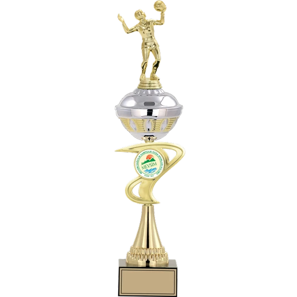 ODAK KUPA - Figürlü Kupalar - Voleybol Kadın Figürlü Kupalar FG-065 A - 50 cm ürün görseli 1