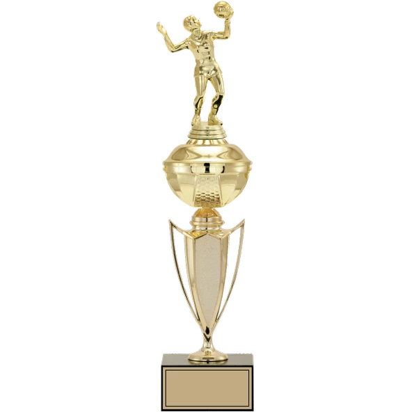 ODAK KUPA - Figürlü Kupalar - Voleybol Kadın Figürlü Kupalar FG-067 B - 44 cm ürün görseli 1