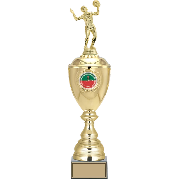 ODAK KUPA - Figürlü Kupalar - Voleybol Kadın Figürlü Kupalar FG-079 A - 51 cm ürün görseli 1