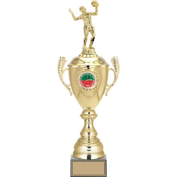 ODAK KUPA - Figürlü Kupalar - Voleybol Kadın Figürlü Kupalar FG-080 A - 51 cm ürün görseli 1