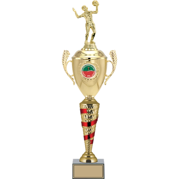 ODAK KUPA - Figürlü Kupalar - Voleybol Kadın Figürlü Kupalar FG-082 B - 59 cm ürün görseli 1