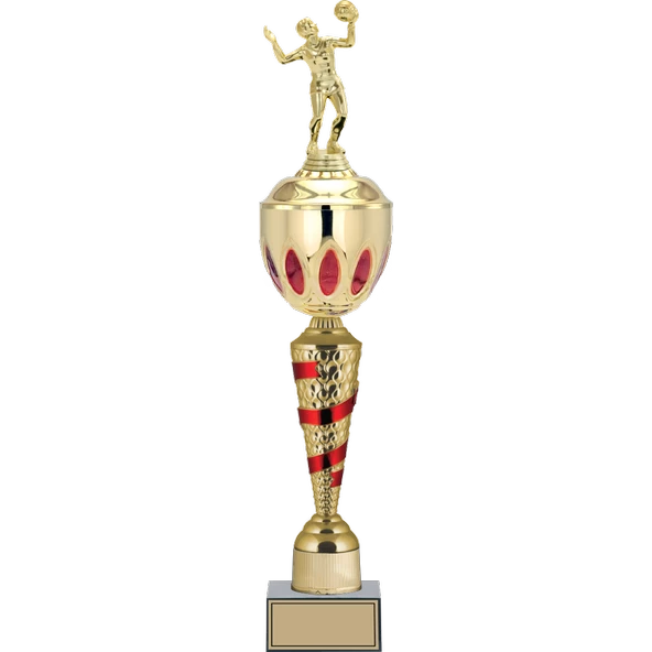ODAK KUPA - Figürlü Kupalar - Voleybol Kadın Figürlü Kupalar FG-086 B - 60 cm ürün görseli 1