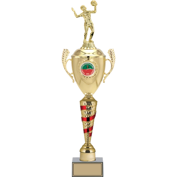 ODAK KUPA - Figürlü Kupalar - Voleybol Kadın Figürlü Kupalar FG-084 C - 59 cm ürün görseli 1