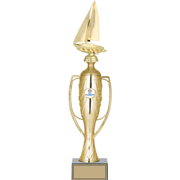 ODAK KUPA - Figürlü Kupalar - Yelken Figürlü Kupalar FG-026 A - 47 cm ürün görseli 1