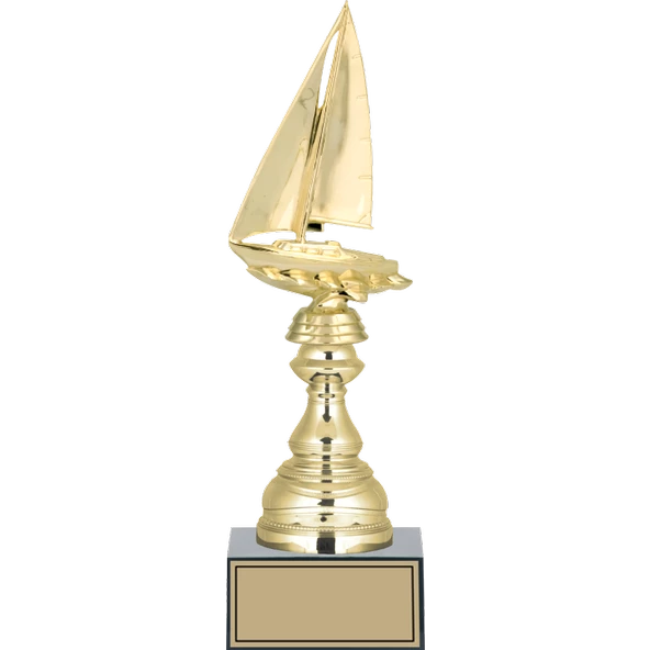 ODAK KUPA - Figürlü Kupalar - Yelken Figürlü Kupalar FG-023 C - 32 cm ürün görseli 1