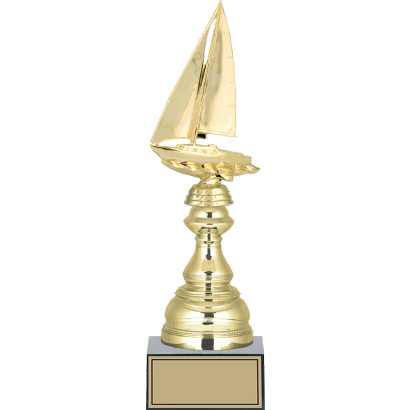 ODAK KUPA - Figürlü Kupalar - Yelken Figürlü Kupalar FG-023 B - 33 cm ürün görseli 1