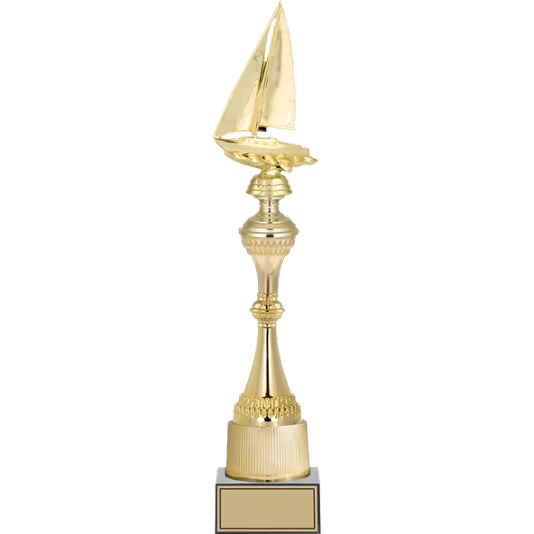 ODAK KUPA - Figürlü Kupalar - Yelken Figürlü Kupalar FG-031 A - 48 cm ürün görseli 1