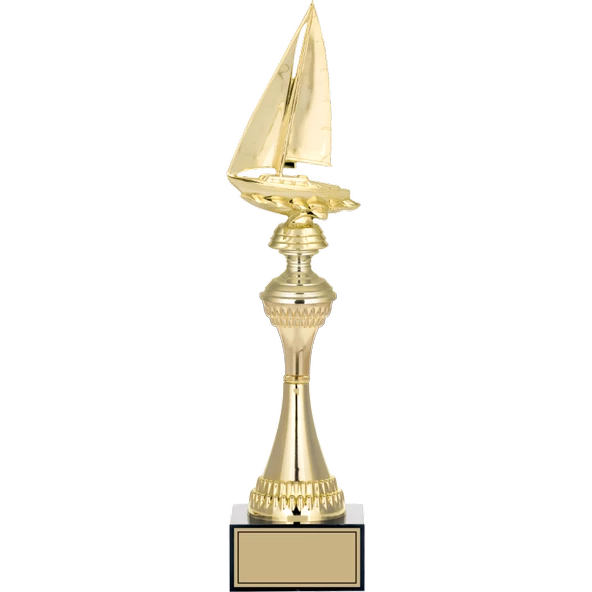 ODAK KUPA - Figürlü Kupalar - Yelken Figürlü Kupalar FG-029 A - 40 cm ürün görseli 1