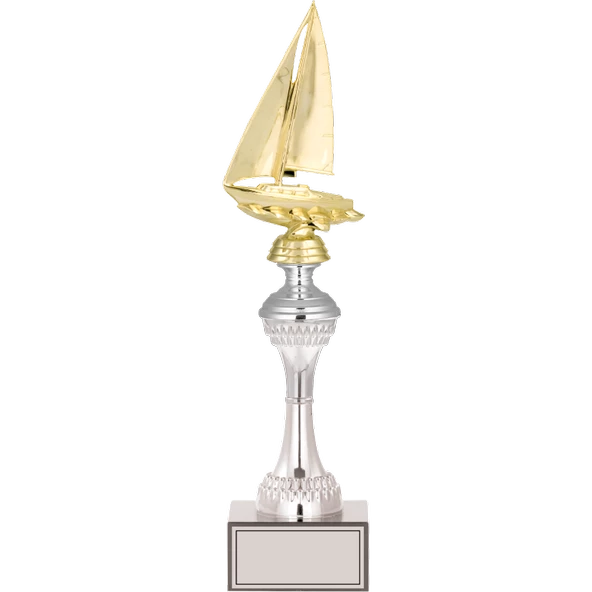 ODAK KUPA - Figürlü Kupalar - Yelken Figürlü Kupalar FG-030 B - 38 cm ürün görseli 1