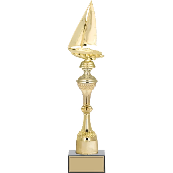ODAK KUPA - Figürlü Kupalar - Yelken Figürlü Kupalar FG-031 B - 45 cm ürün görseli 1
