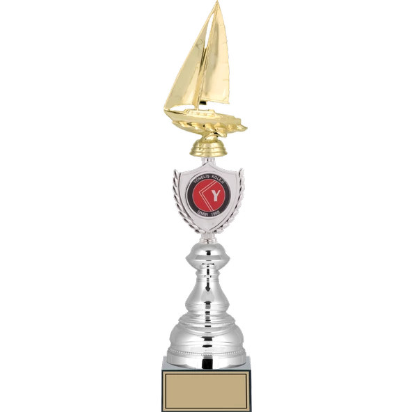 ODAK KUPA - Figürlü Kupalar - Yelken Figürlü Kupalar FG-035 A - 45 cm ürün görseli 1