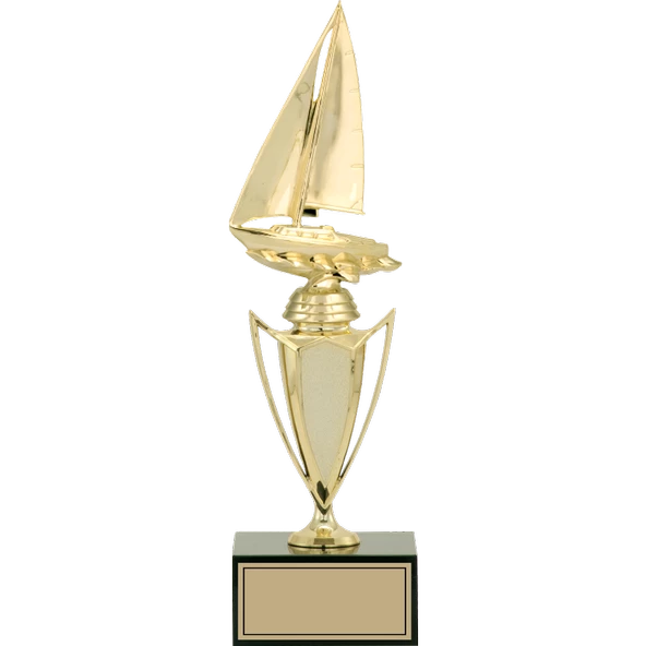ODAK KUPA - Figürlü Kupalar - Yelken Figürlü Kupalar FG-039 C - 33 cm ürün görseli 1