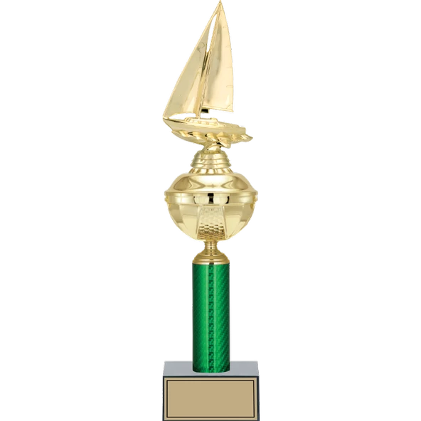 ODAK KUPA - Figürlü Kupalar - Yelken Figürlü Kupalar FG-049 A - 45 cm ürün görseli 1