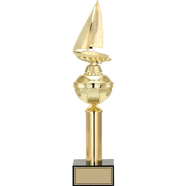 ODAK KUPA - Figürlü Kupalar - Yelken Figürlü Kupalar FG-047 B - 44 cm ürün görseli 1