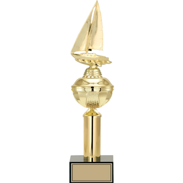 ODAK KUPA - Figürlü Kupalar - Yelken Figürlü Kupalar FG-047 C - 41 cm ürün görseli 1