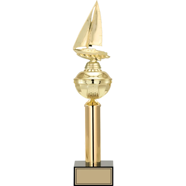ODAK KUPA - Figürlü Kupalar - Yelken Figürlü Kupalar FG-047 A - 46 cm ürün görseli 1