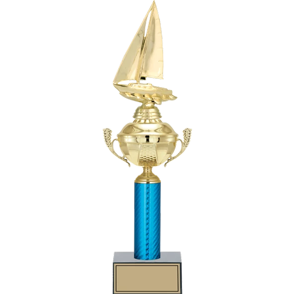 ODAK KUPA - Figürlü Kupalar - Yelken Figürlü Kupalar FG-052 A - 45 cm ürün görseli 1