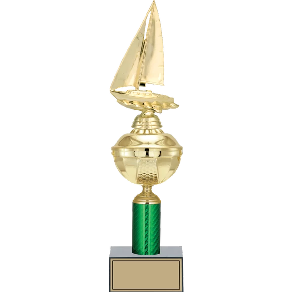 ODAK KUPA - Figürlü Kupalar - Yelken Figürlü Kupalar FG-049 C - 40 cm ürün görseli 1