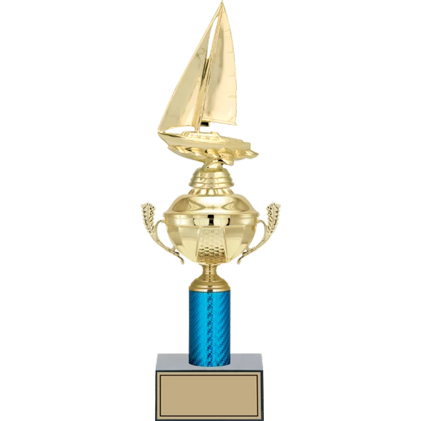ODAK KUPA - Figürlü Kupalar - Yelken Figürlü Kupalar FG-052 C - 40 cm ürün görseli 1