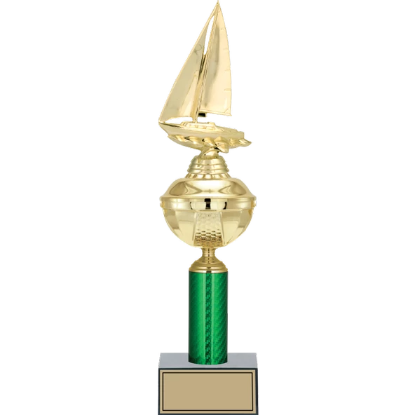 ODAK KUPA - Figürlü Kupalar - Yelken Figürlü Kupalar FG-049 B - 42 cm ürün görseli 1