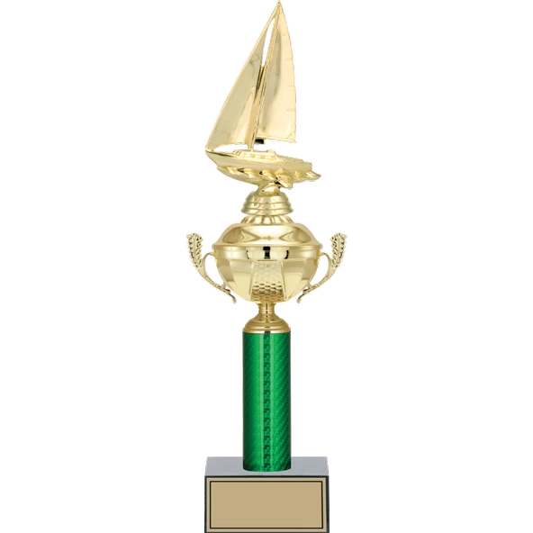 ODAK KUPA - Figürlü Kupalar - Yelken Figürlü Kupalar FG-050 A - 45 cm ürün görseli 1