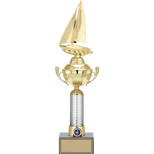 ODAK KUPA - Figürlü Kupalar - Yelken Figürlü Kupalar FG-058 B - 46 cm ürün görseli 1