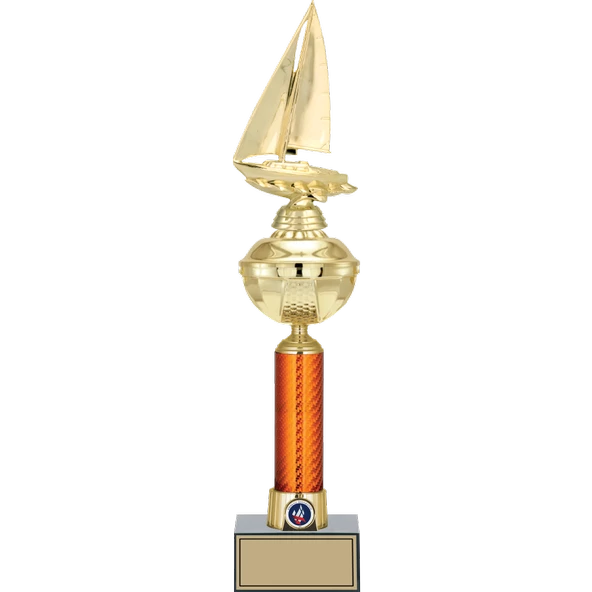 ODAK KUPA - Figürlü Kupalar - Yelken Figürlü Kupalar FG-055 A - 48 cm ürün görseli 1