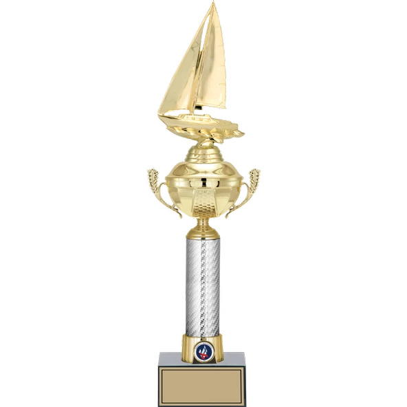 ODAK KUPA - Figürlü Kupalar - Yelken Figürlü Kupalar FG-058 A - 48 cm ürün görseli 1