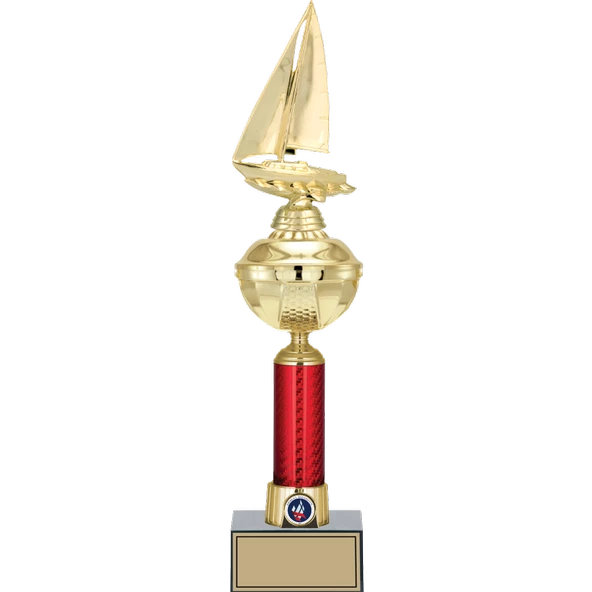 ODAK KUPA - Figürlü Kupalar - Yelken Figürlü Kupalar FG-053 B - 46 cm ürün görseli 1