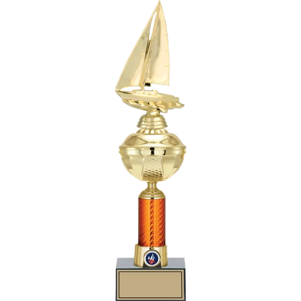 ODAK KUPA - Figürlü Kupalar - Yelken Figürlü Kupalar FG-055 C - 43 cm ürün görseli 1