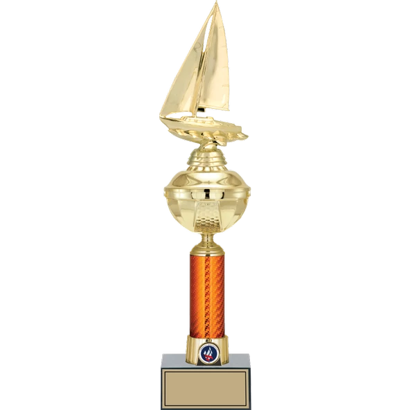 ODAK KUPA - Figürlü Kupalar - Yelken Figürlü Kupalar FG-055 B - 46 cm ürün görseli 1