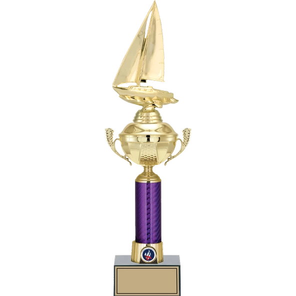 ODAK KUPA - Figürlü Kupalar - Yelken Figürlü Kupalar FG-060 B - 46 cm ürün görseli 1