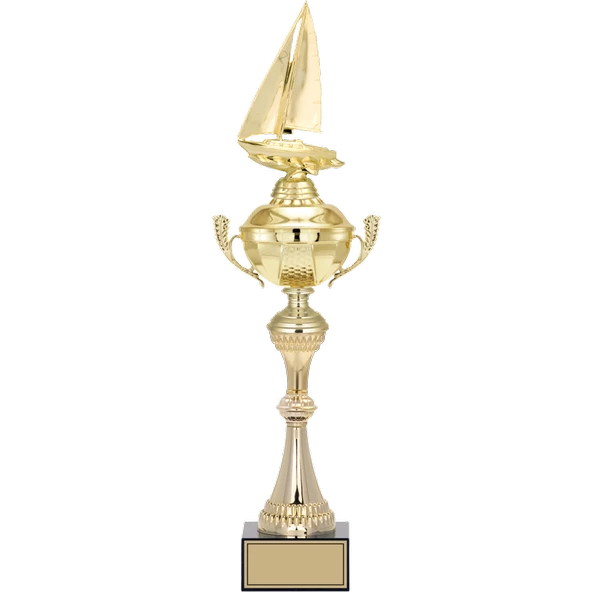 ODAK KUPA - Figürlü Kupalar - Yelken Figürlü Kupalar FG-062 A - 53 cm ürün görseli 1