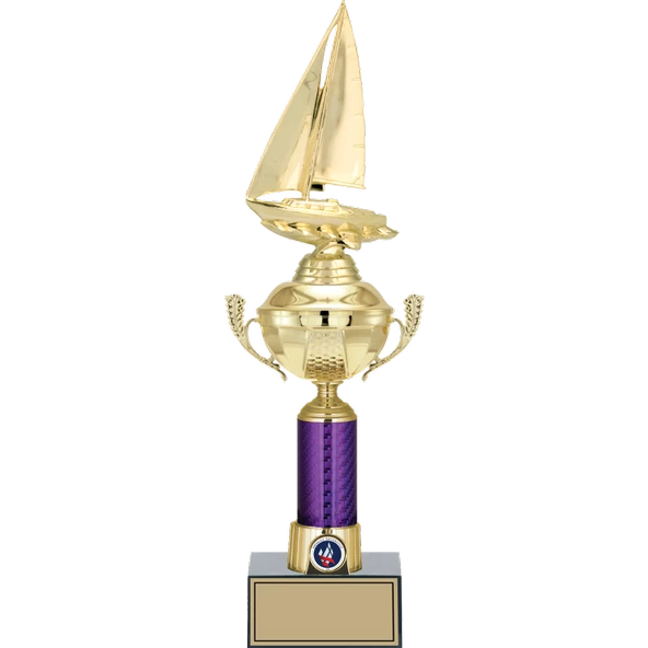 ODAK KUPA - Figürlü Kupalar - Yelken Figürlü Kupalar FG-060 C - 43 cm ürün görseli 1