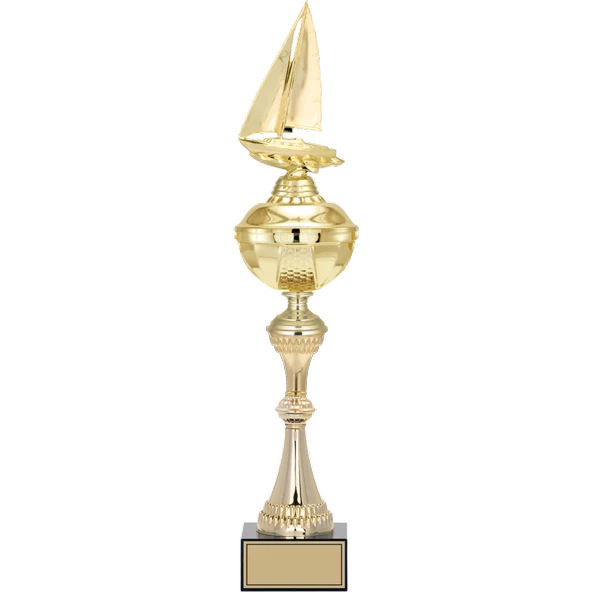 ODAK KUPA - Figürlü Kupalar - Yelken Figürlü Kupalar FG-061 A - 53 cm ürün görseli 1