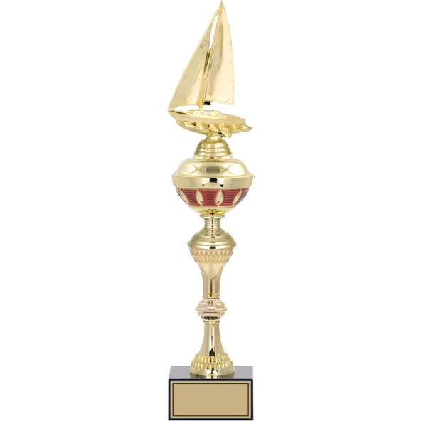 ODAK KUPA - Figürlü Kupalar - Yelken Figürlü Kupalar FG-064 C - 48 cm ürün görseli 1