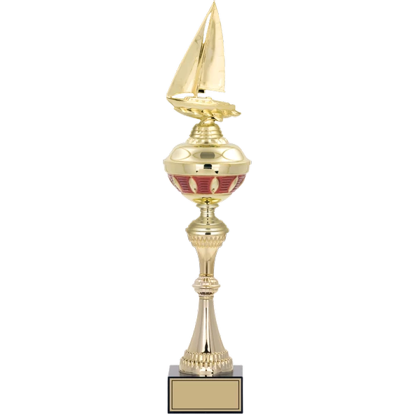 ODAK KUPA - Figürlü Kupalar - Yelken Figürlü Kupalar FG-064 A - 53 cm ürün görseli 1