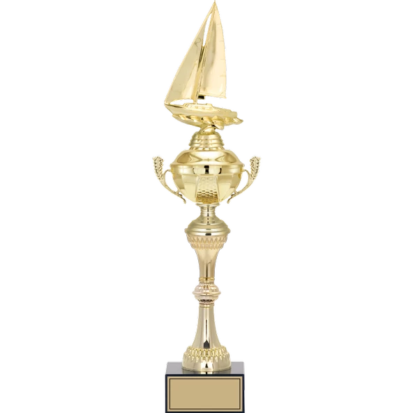 ODAK KUPA - Figürlü Kupalar - Yelken Figürlü Kupalar FG-062 B - 50 cm ürün görseli 1