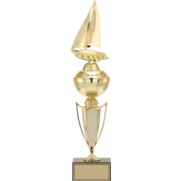 ODAK KUPA - Figürlü Kupalar - Yelken Figürlü Kupalar FG-067 B - 46 cm ürün görseli 1