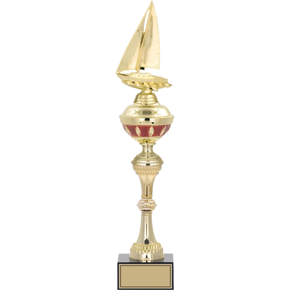 ODAK KUPA - Figürlü Kupalar - Yelken Figürlü Kupalar FG-064 B - 50 cm ürün görseli 1