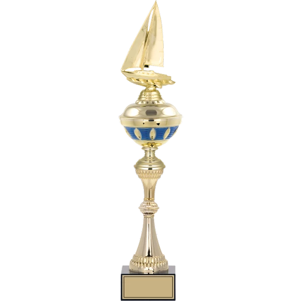ODAK KUPA - Figürlü Kupalar - Yelken Figürlü Kupalar FG-063 A - 53 cm ürün görseli 1