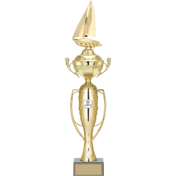 ODAK KUPA - Figürlü Kupalar - Yelken Figürlü Kupalar FG-072 A - 57 cm ürün görseli 1