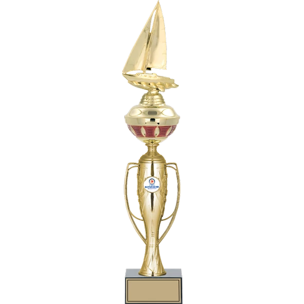 ODAK KUPA - Figürlü Kupalar - Yelken Figürlü Kupalar FG-073 C - 51 cm ürün görseli 1